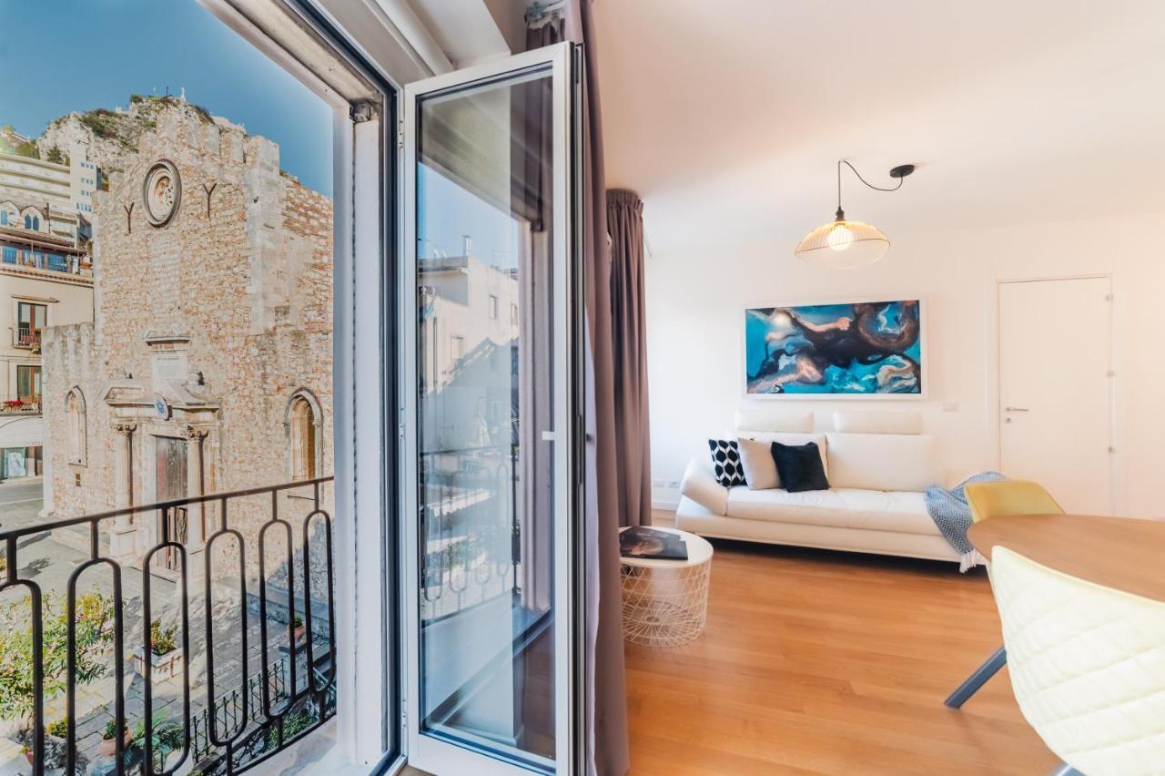 Castalia Apartments & Rooms Duomo 陶尔米纳 外观 照片